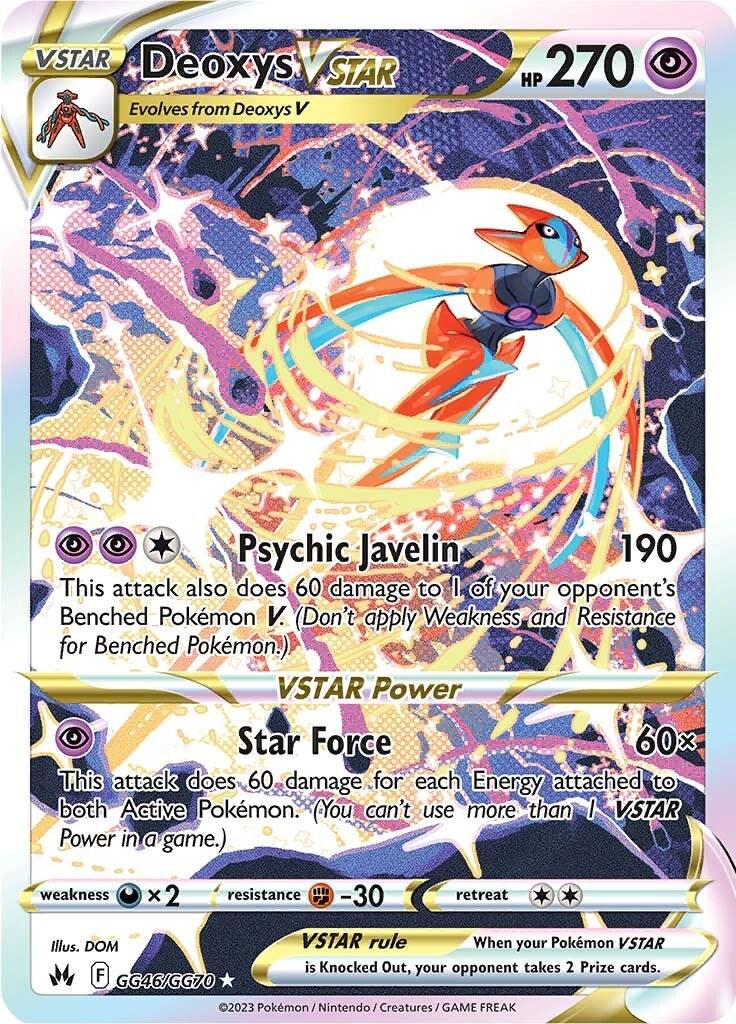 Deoxys VSTAR GG46/Crown Zenith