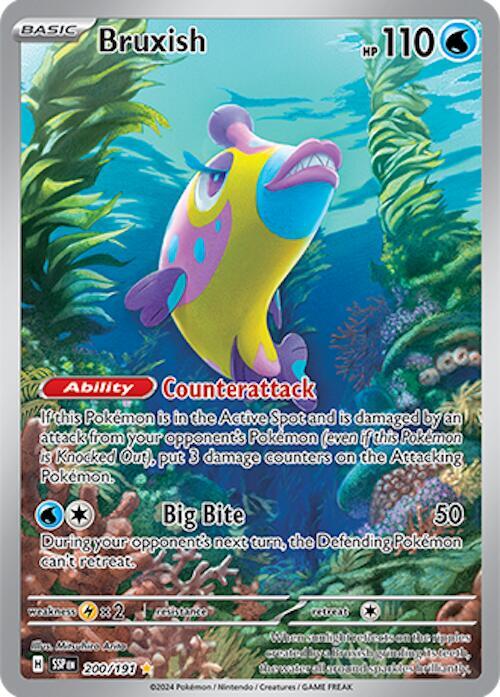 Bruxish #200/Surging Sparks