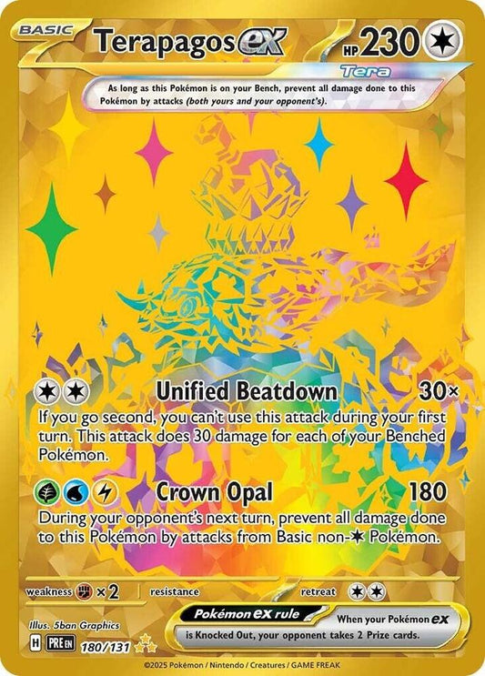 Terapagos EX #180/Prismatic Evolution