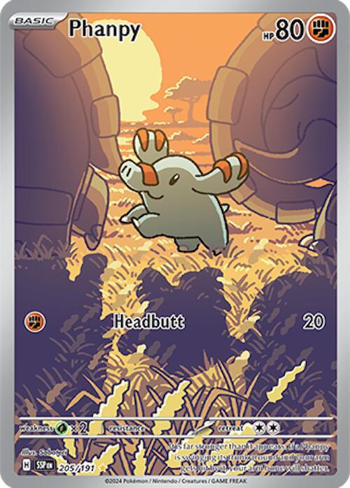 Phanpy #205/Surging Sparks