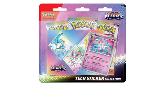 Pokemon Prismatic Evolution Tech Sticker Collection